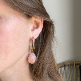 Boucles d'oreilles résines
