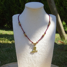 Collier Santiag Rouge