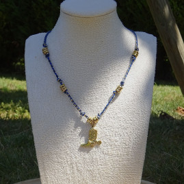 Collier Santiag Bleu