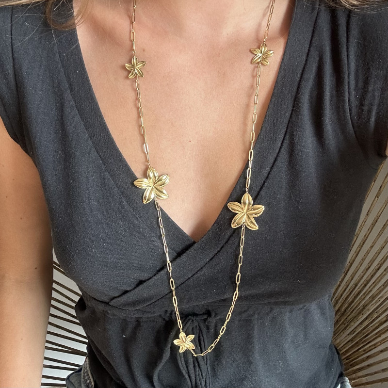Sautoir Fleurs