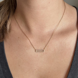 Collier Ovales Doré