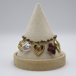 Bracelet Breloque Coeur