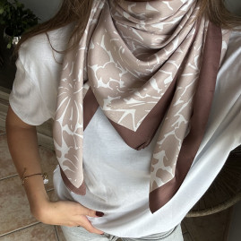 Foulard beige