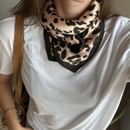 Foulard Léopard