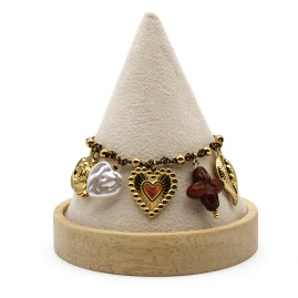 Bracelet Breloque Coeur
