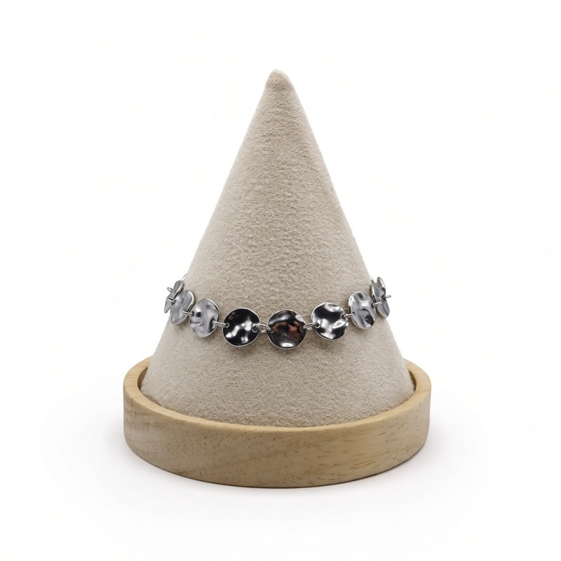 Bracelet Martelé Argent