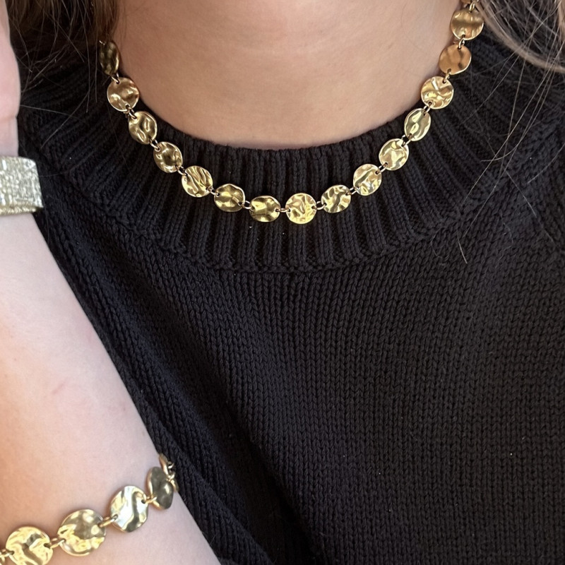 Collier Martelé