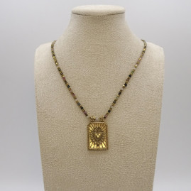 Collier Coeur Doré