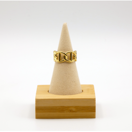 Bague maille marine