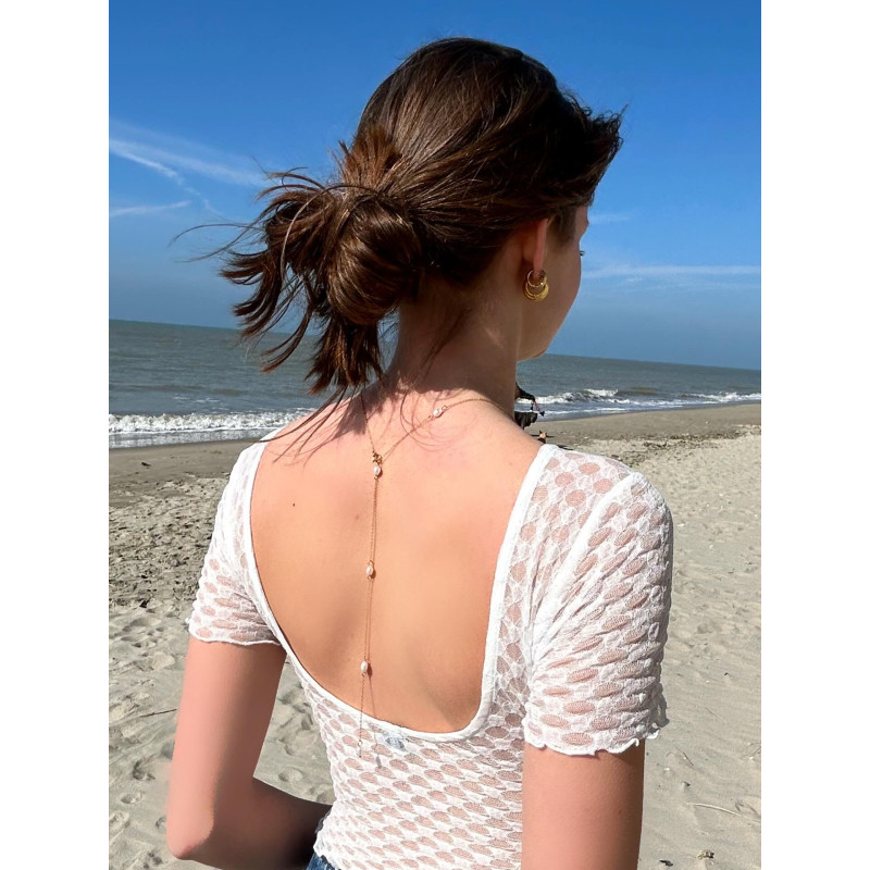 Chaine de dos perle
