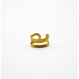 Earcuff double anneaux